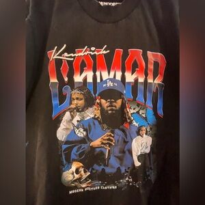 Kendrick Lamar Black Graphic Tee